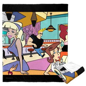 Cartoon Network's Johnny Bravo Silk Touch Throw Blanket, 50" x 60", Reliable with the Ladies