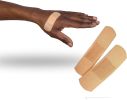 McKesson Pack of 2400 Adhesive Bandages 1" x 3" Tan Adhesive Strips for Wound Protection Plastic Sterile Bandages with Non-Adherent pad Single Use Lat