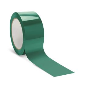 36 Rolls of Green Carton Sealing Tape 2" x 55 yds. Thickness 2 Mil. Acrylic Packaging Tape for Wrapping; Packing; Shipping; Moving Boxes. Acrylic Emul