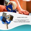 Industrial Packing Tape Dispenser for 3" Tape. Side Loading Tape Gun. Heavy Duty Hand Tape Gun. Lightweight and Portable for Commercial Packaging; Shi