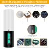 4 In 1 Rechargeable Camping String Light IP44 Waterproof Camping Lantern with 33Ft String Light 7 Light Modes Emergency Power Bank Carry Bag for Indoo