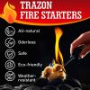 Fire Starters for Indoor Fireplace Campfires Wood Stove Grill Charcoal Chimney Fire Pit BBQ Accessories