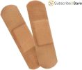 McKesson Pack of 2400 Adhesive Bandages 1" x 3" Tan Adhesive Strips for Wound Protection Plastic Sterile Bandages with Non-Adherent pad Single Use Lat