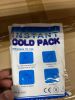 Instant Cold Pack 6 x 8 Inch. Pack of 10 First Aid Instant Cold Packs for Injuries, Spasms, Burn. Single Use Instant Cold Compress First Aid. Portable