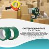 36 Rolls of Green Carton Sealing Tape 2" x 55 yds. Thickness 2 Mil. Acrylic Packaging Tape for Wrapping; Packing; Shipping; Moving Boxes. Acrylic Emul