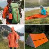 Outdoor Life Bivy Emergency Sleeping Bag Thermal Keep Warm Waterproof Mylar First Aid Emergency Blanke Camping Survival Gear