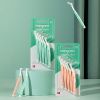 40 Counts Angle Interdental Brushes Between Teeth